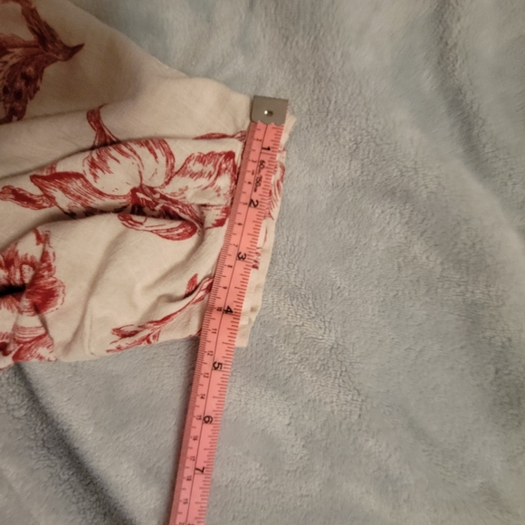 Zara floral linen blend wrap top -Size xs - Picture 12 of 12